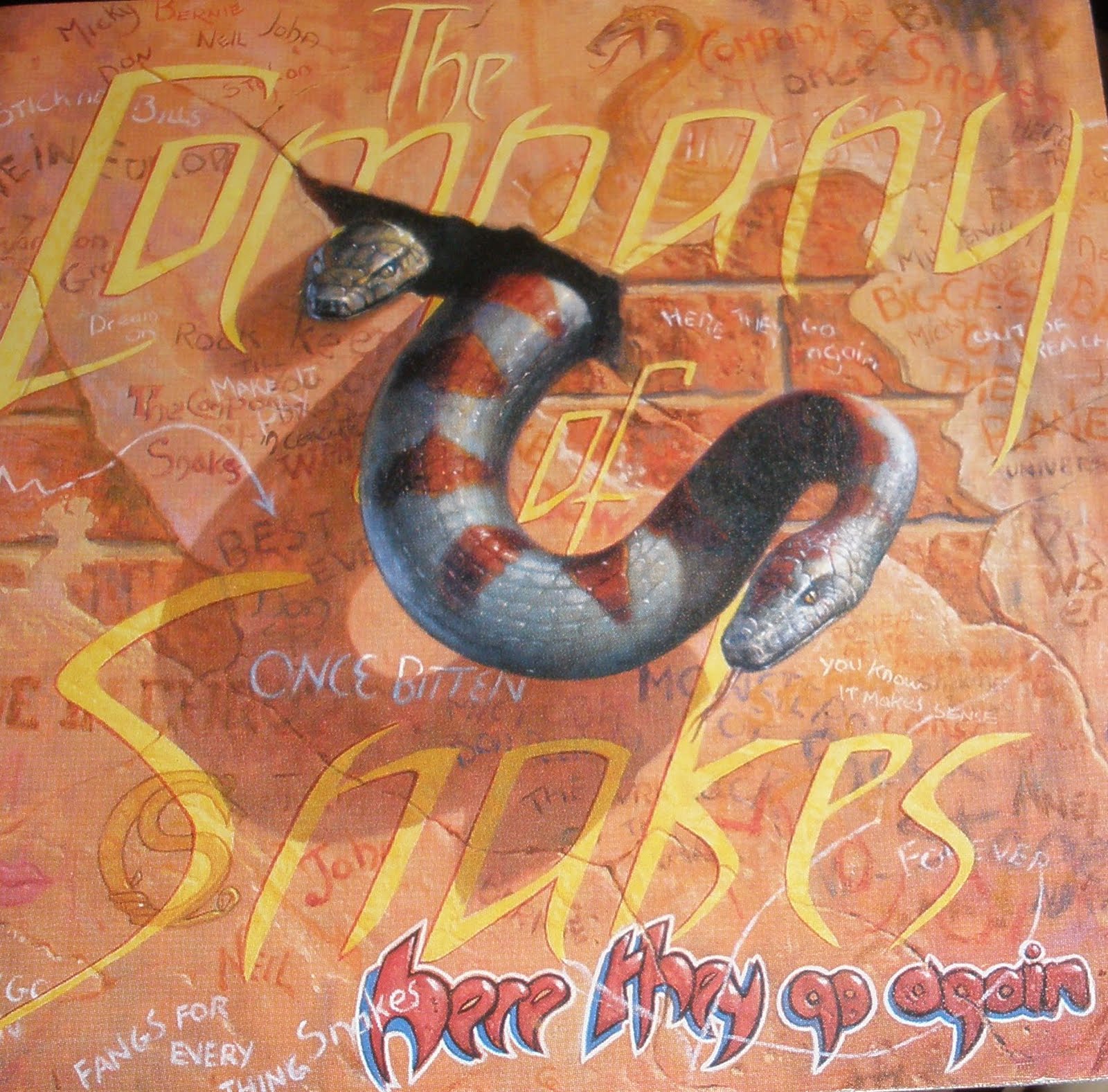 The Company of Snakes las serpientes sin cascabel