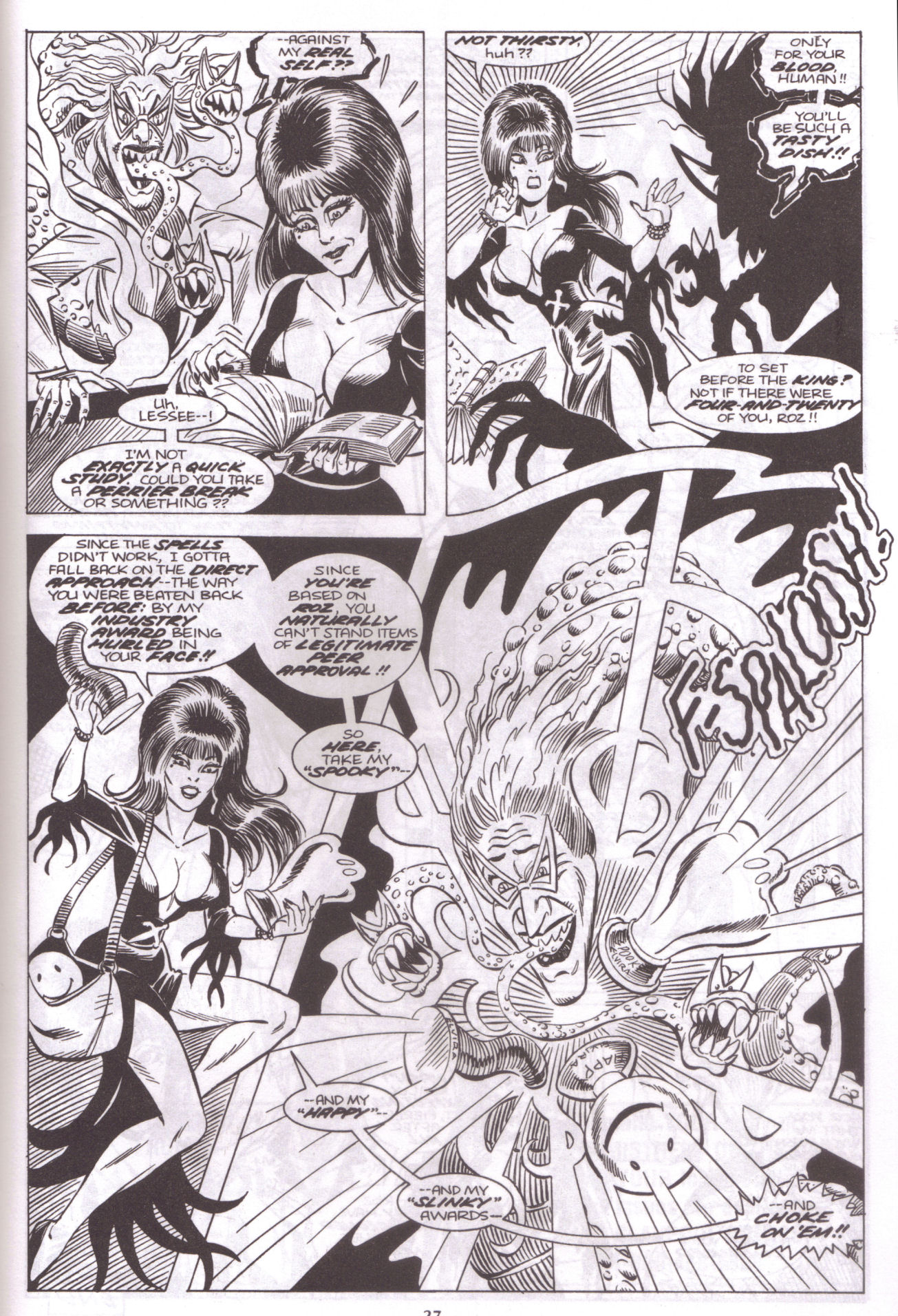 Read online Elvira, Mistress of the Dark comic -  Issue #37 - 27