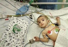 mangsa kezaliman di Gaza.Kanak-kanak kecil menjadi mangsa.