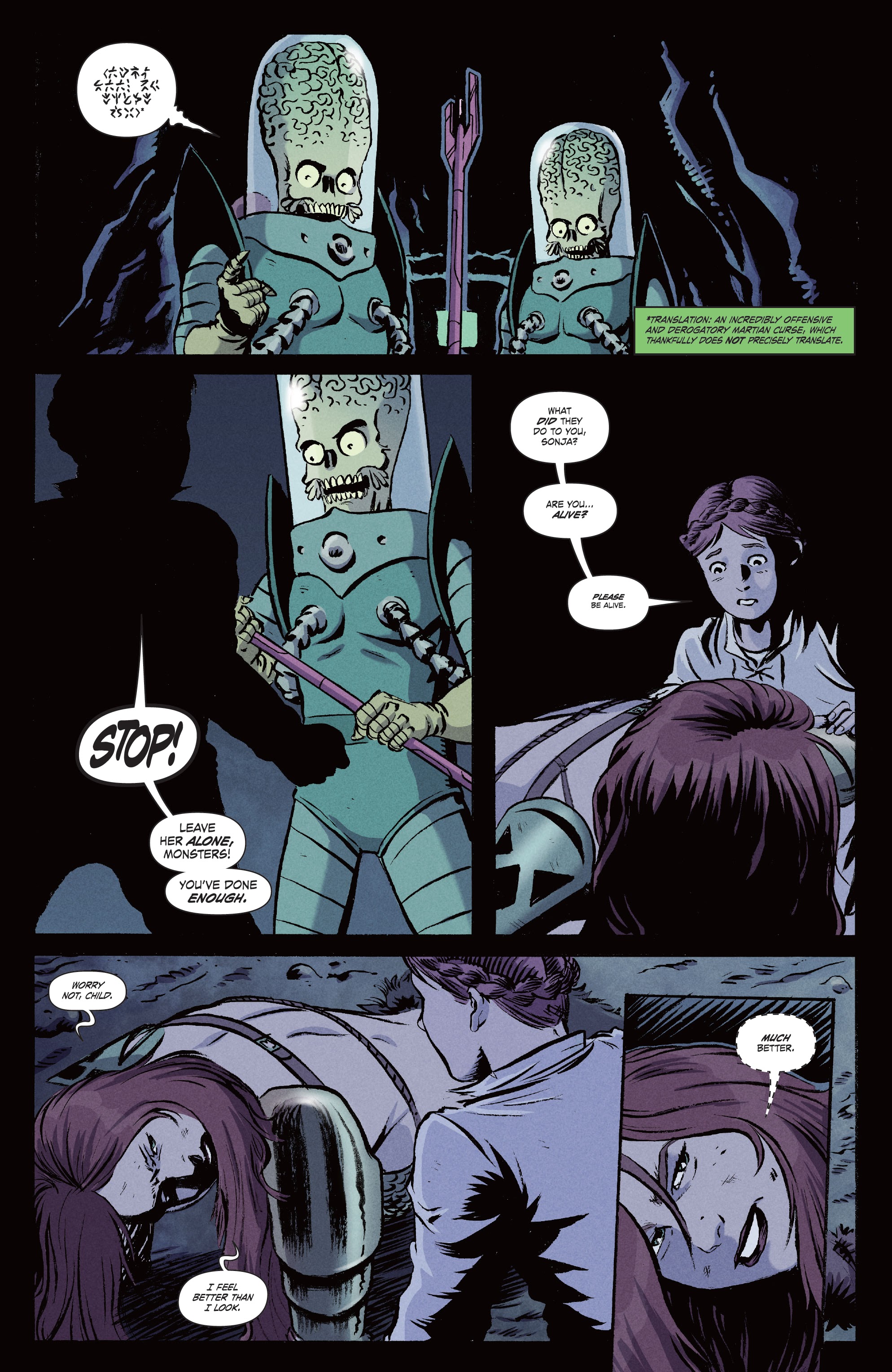 Read online Mars Attacks Red Sonja comic -  Issue #3 - 12