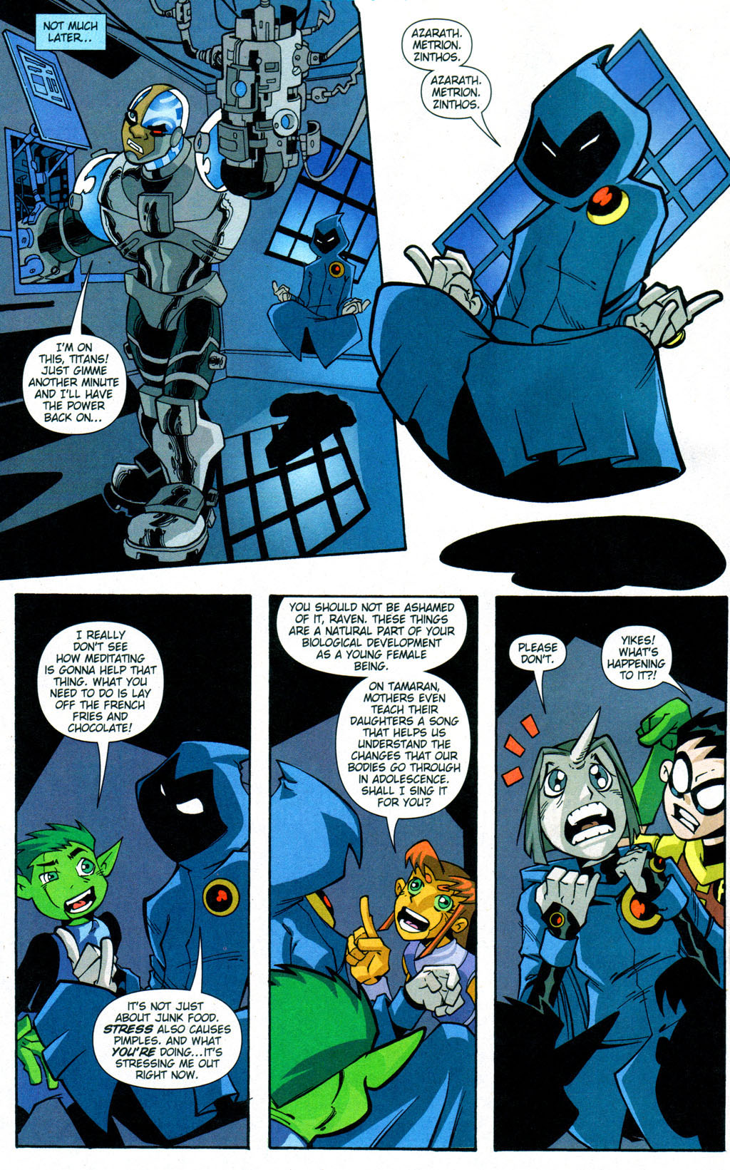 Read online Teen Titans Go! (2003) comic -  Issue #5 - 12