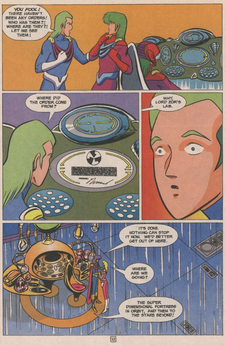 Read online Robotech Genesis: The Legend of Zor comic -  Issue #6 - 13