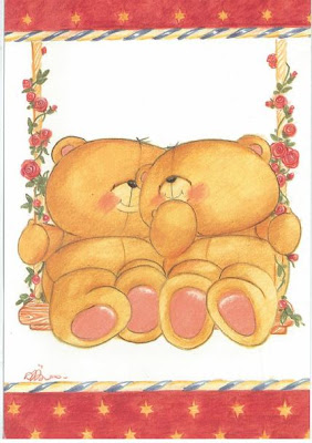 You got a Posty: Posty of lovely bear couple