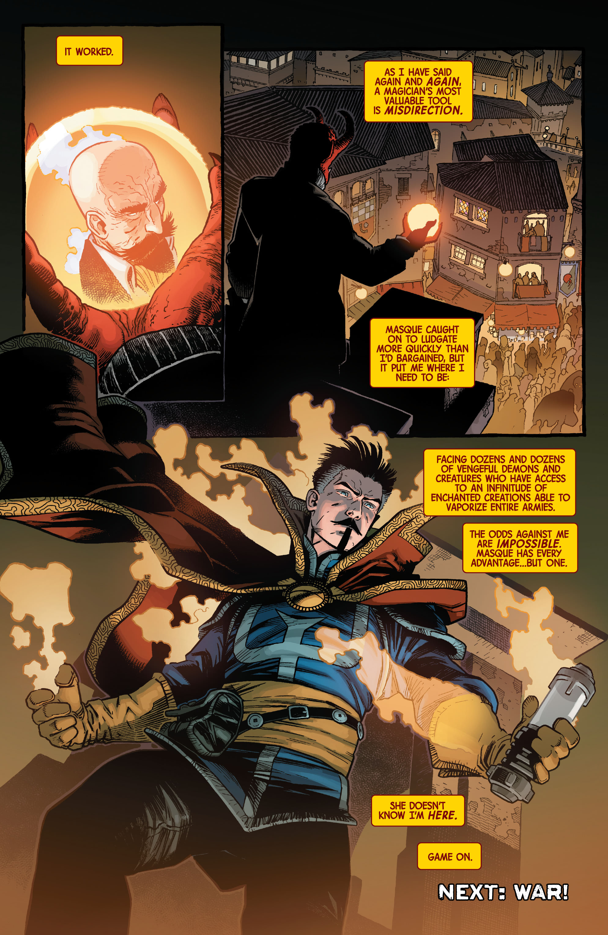 Read online Dr. Strange comic -  Issue #5 - 21