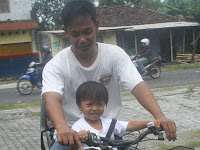 Boncengan SEPEDA Balita Depan