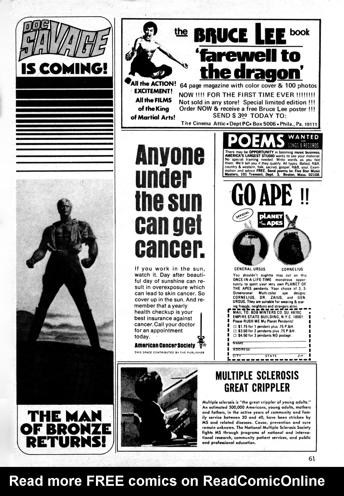 Read online The Deadly Hands of Kung Fu comic -  Issue #12 - 59