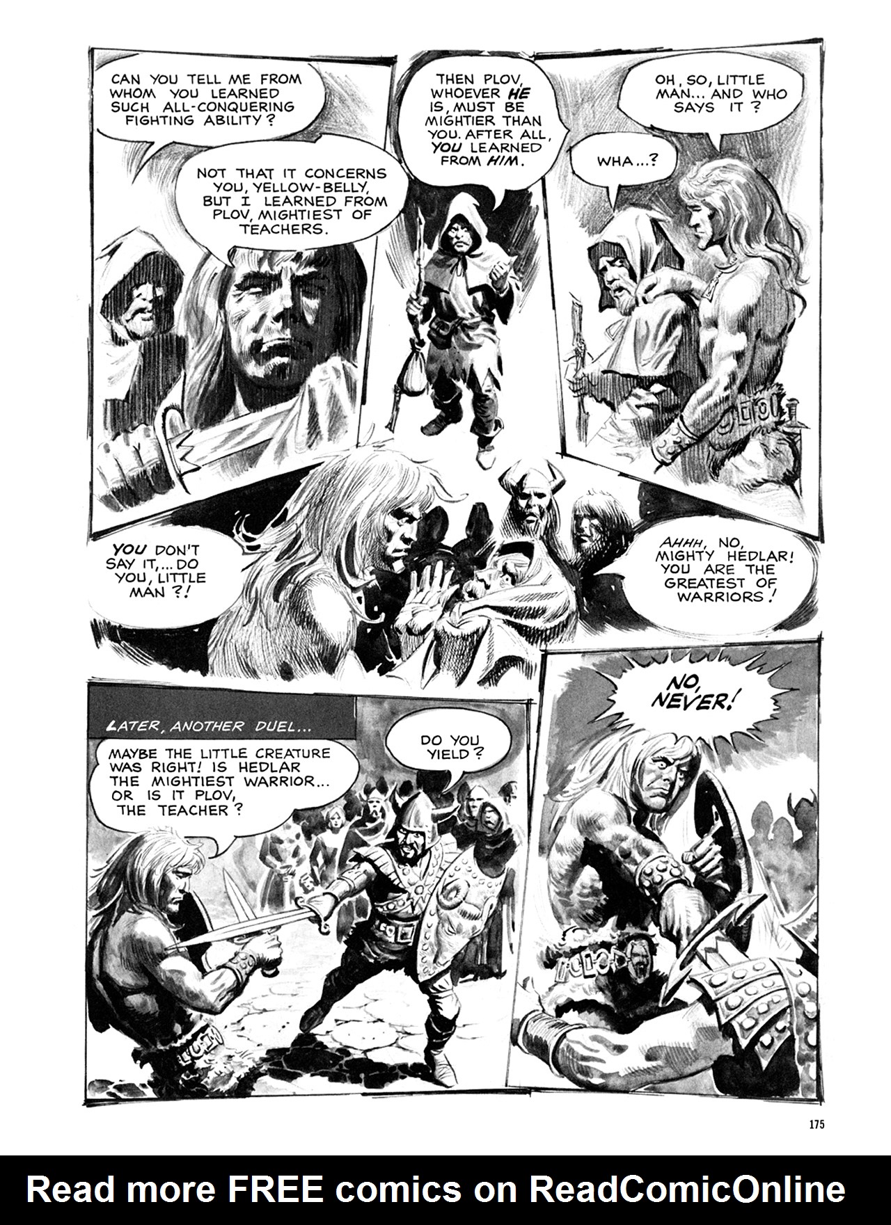 Read online Eerie Archives comic -  Issue # TPB 9 - 176