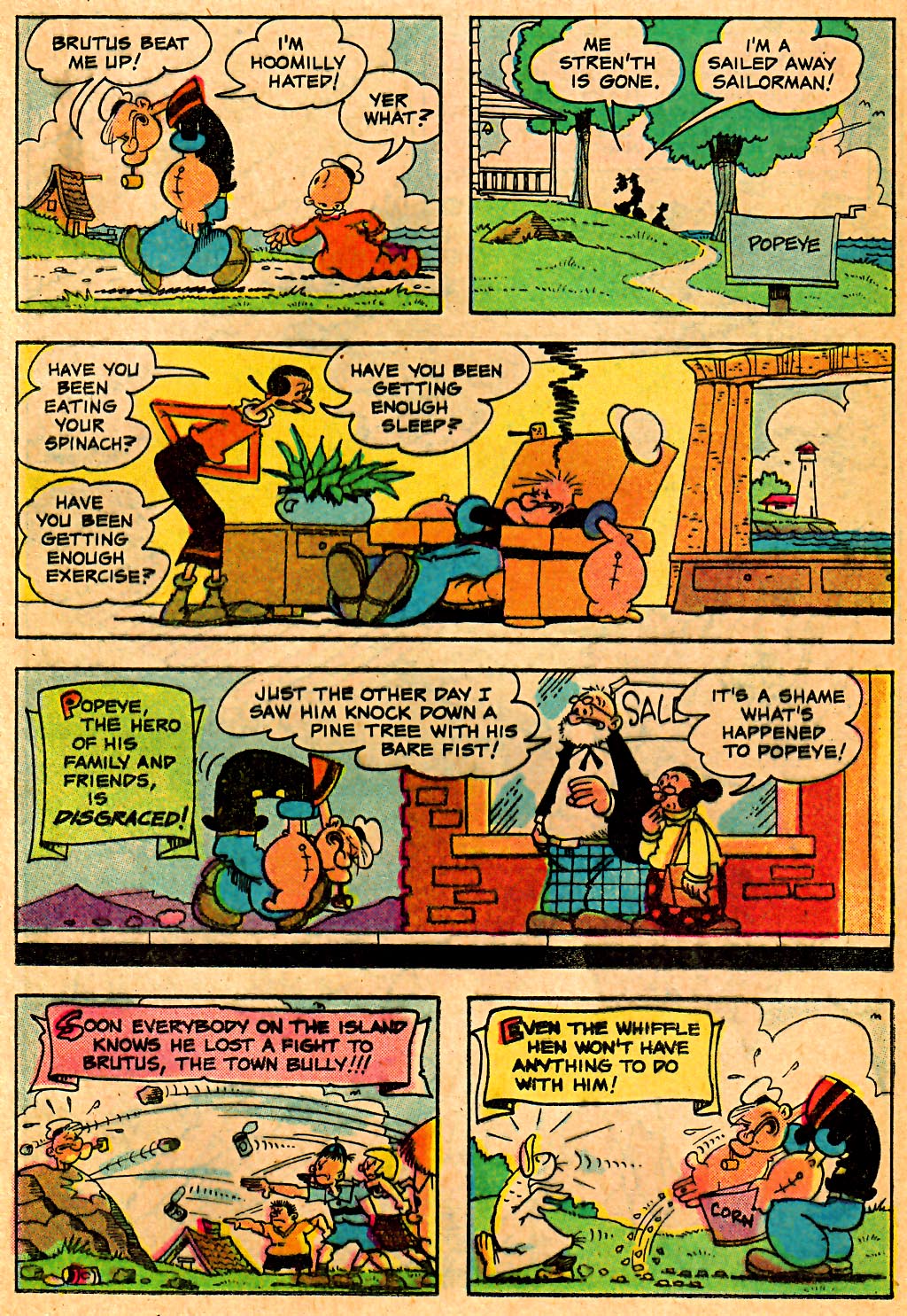 Read online Popeye (1948) comic -  Issue #165 - 12