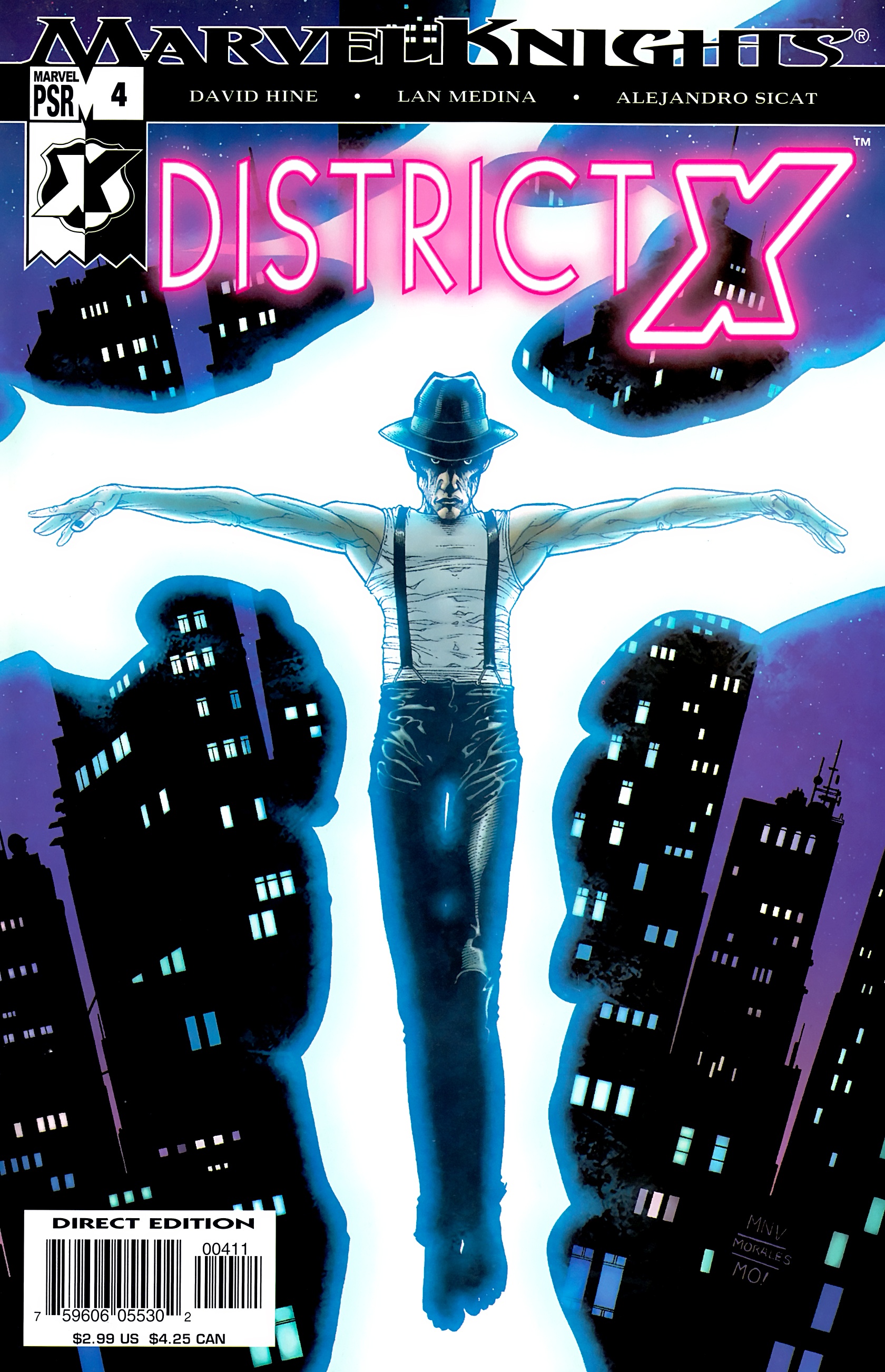 Read online District X comic -  Issue #4 - 1