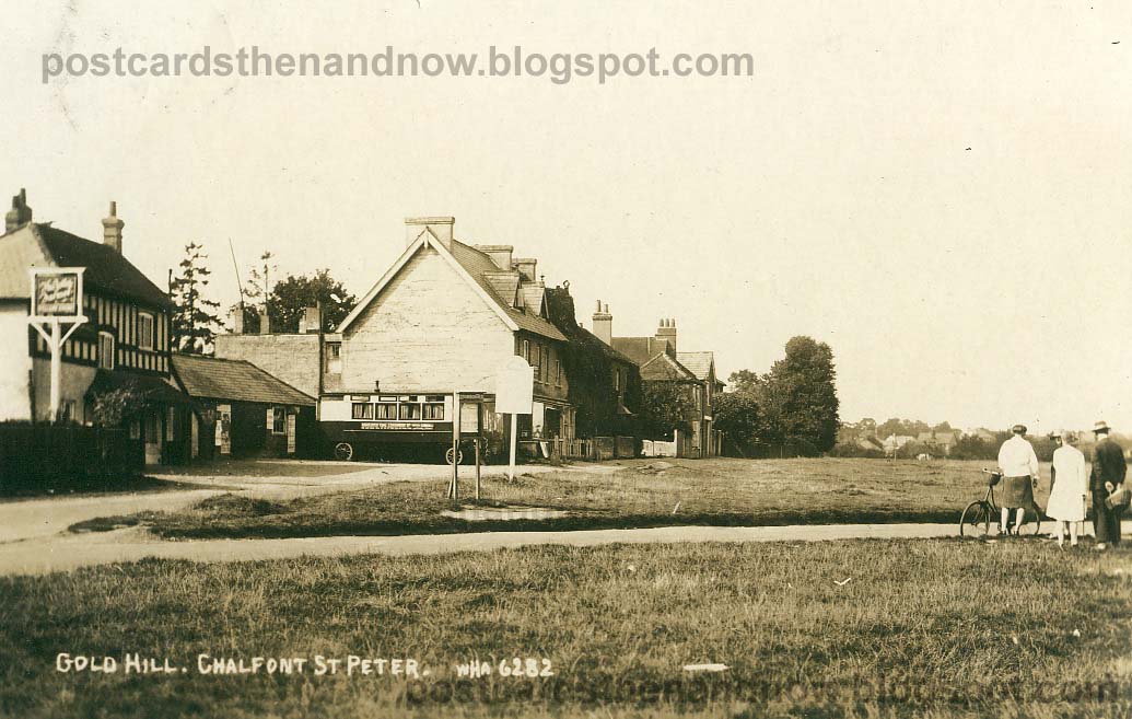 Postcards Then and Now Chalfont St. Peter, Buckinghamshire c1929