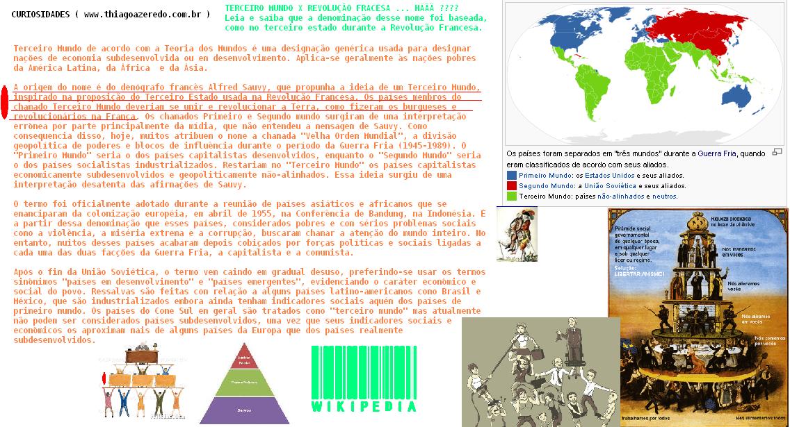 Ajuda Internacional Aos Paises Do Terceiro Mundo