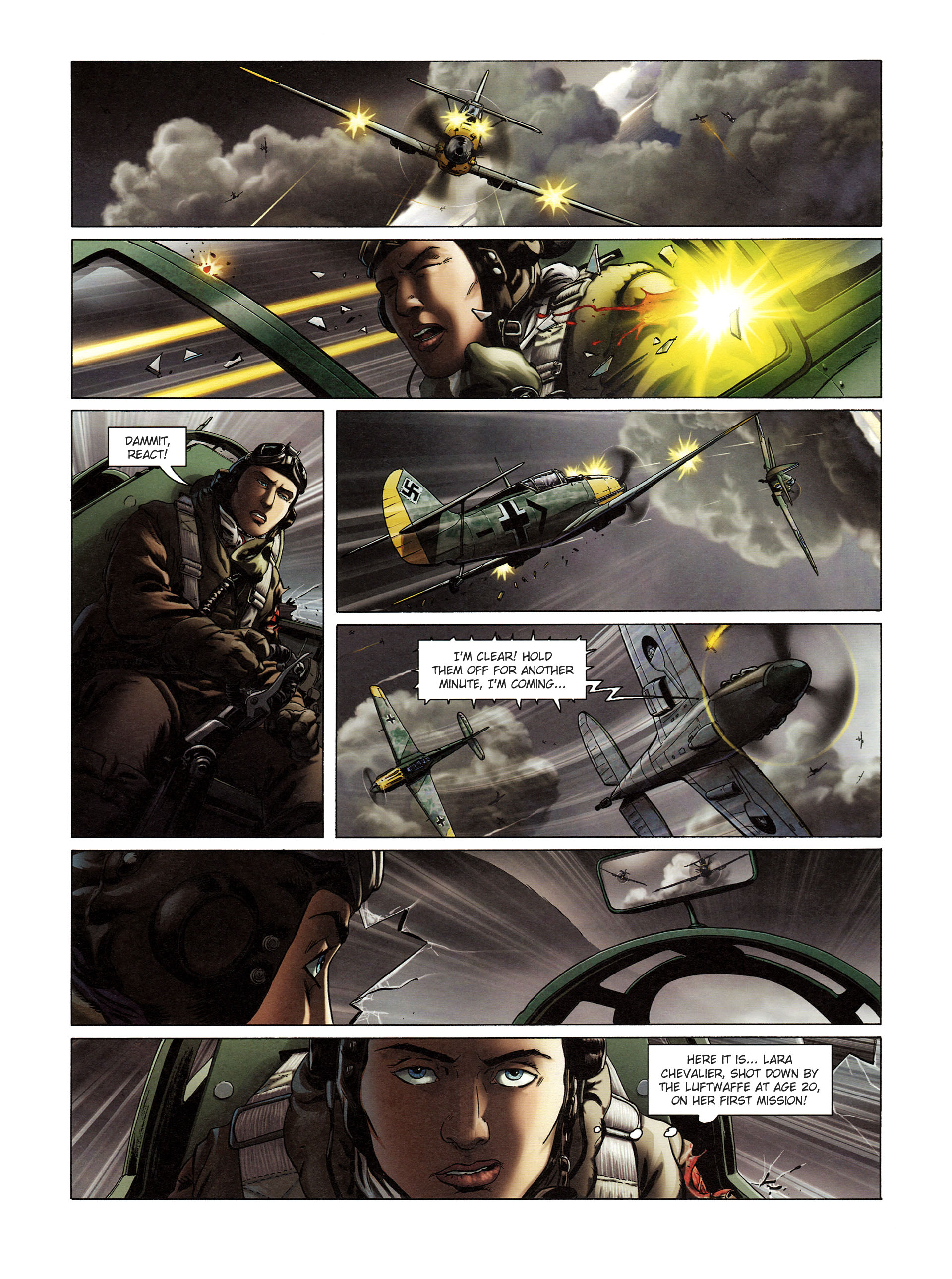 Read online Lady Spitfire comic -  Issue #1 - 5