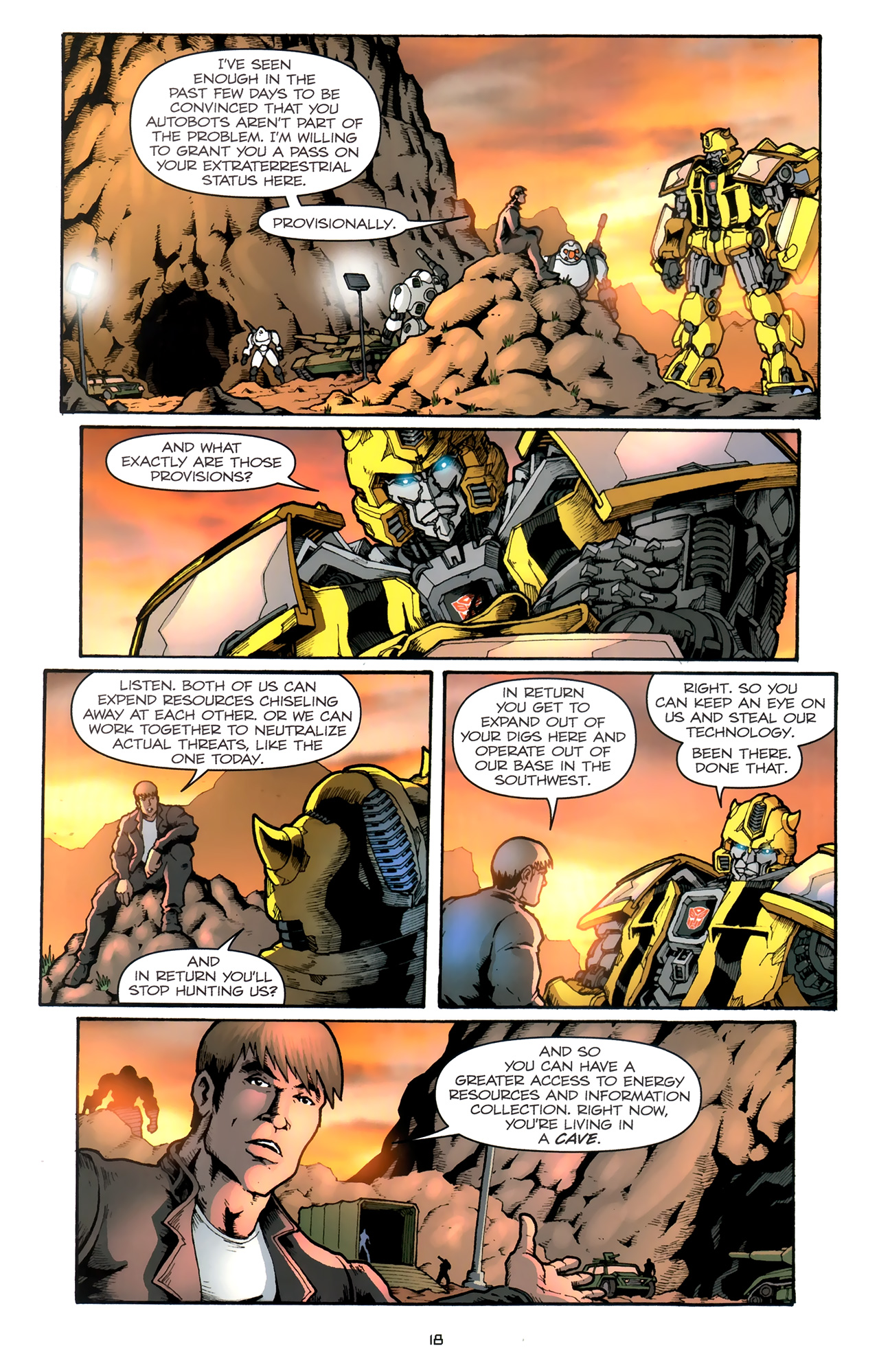 Read online The Transformers (2009) comic -  Issue #6 - 21