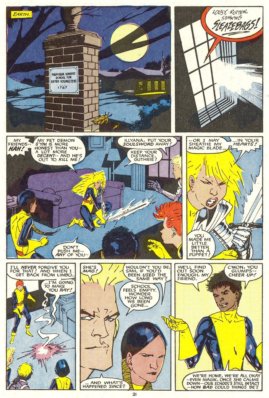 The New Mutants Issue #51 #58 - English 21