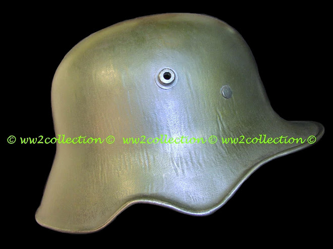 German WW1 Stahlhelm Feldgrau mit Ohrenausschnitt