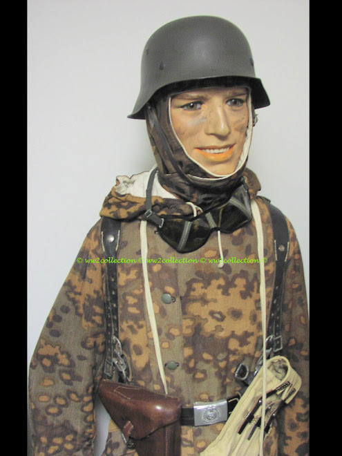WW2 Ostfront Tarnparka SS, Eastern front Waffen-SS oakleaf camo combat jacket