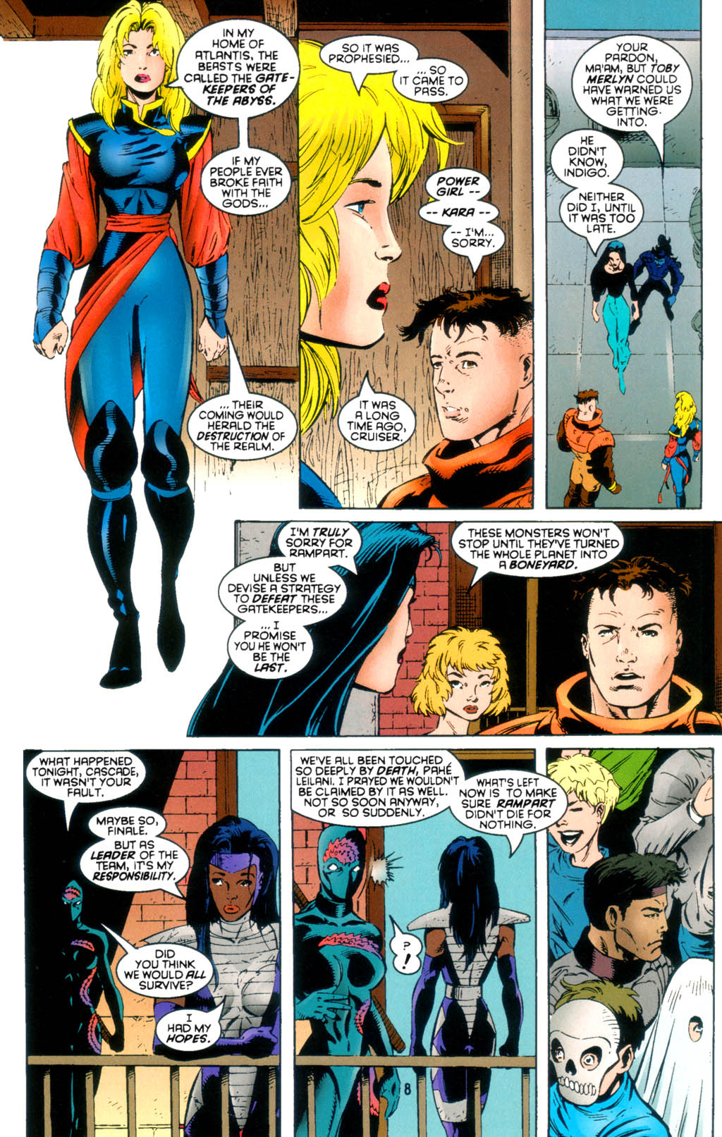 Read online Sovereign Seven comic -  Issue #30 - 8