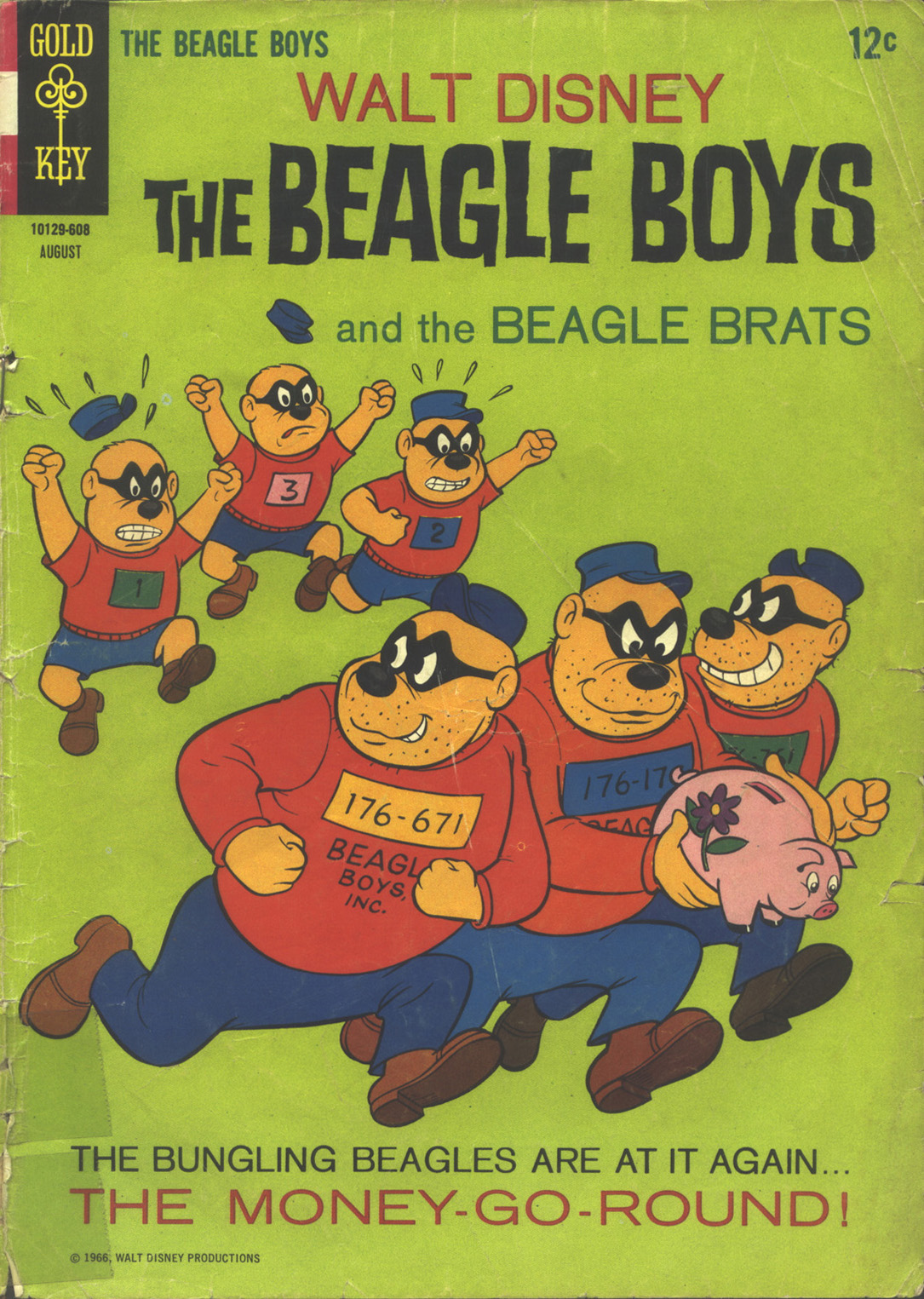Read online Walt Disney THE BEAGLE BOYS comic -  Issue #3 - 1