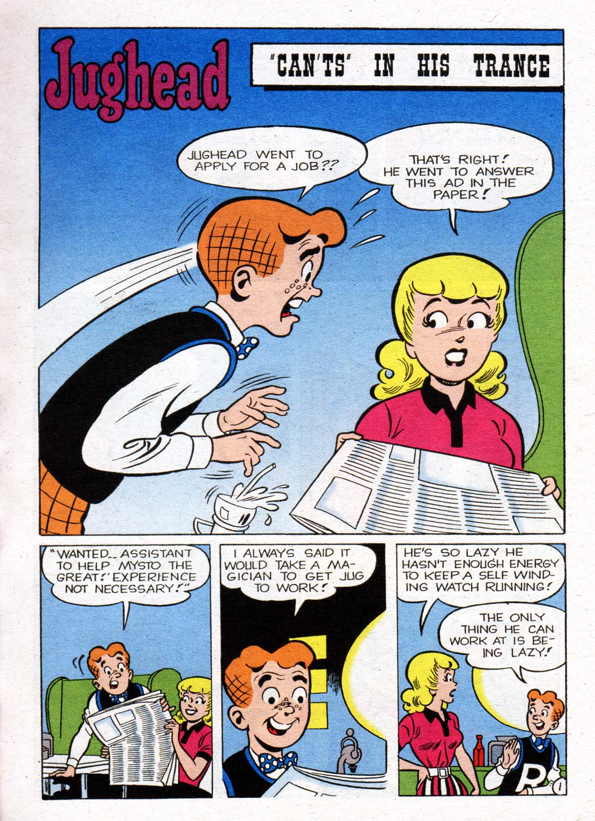 Read online Jughead's Double Digest Magazine comic -  Issue #89 - 53