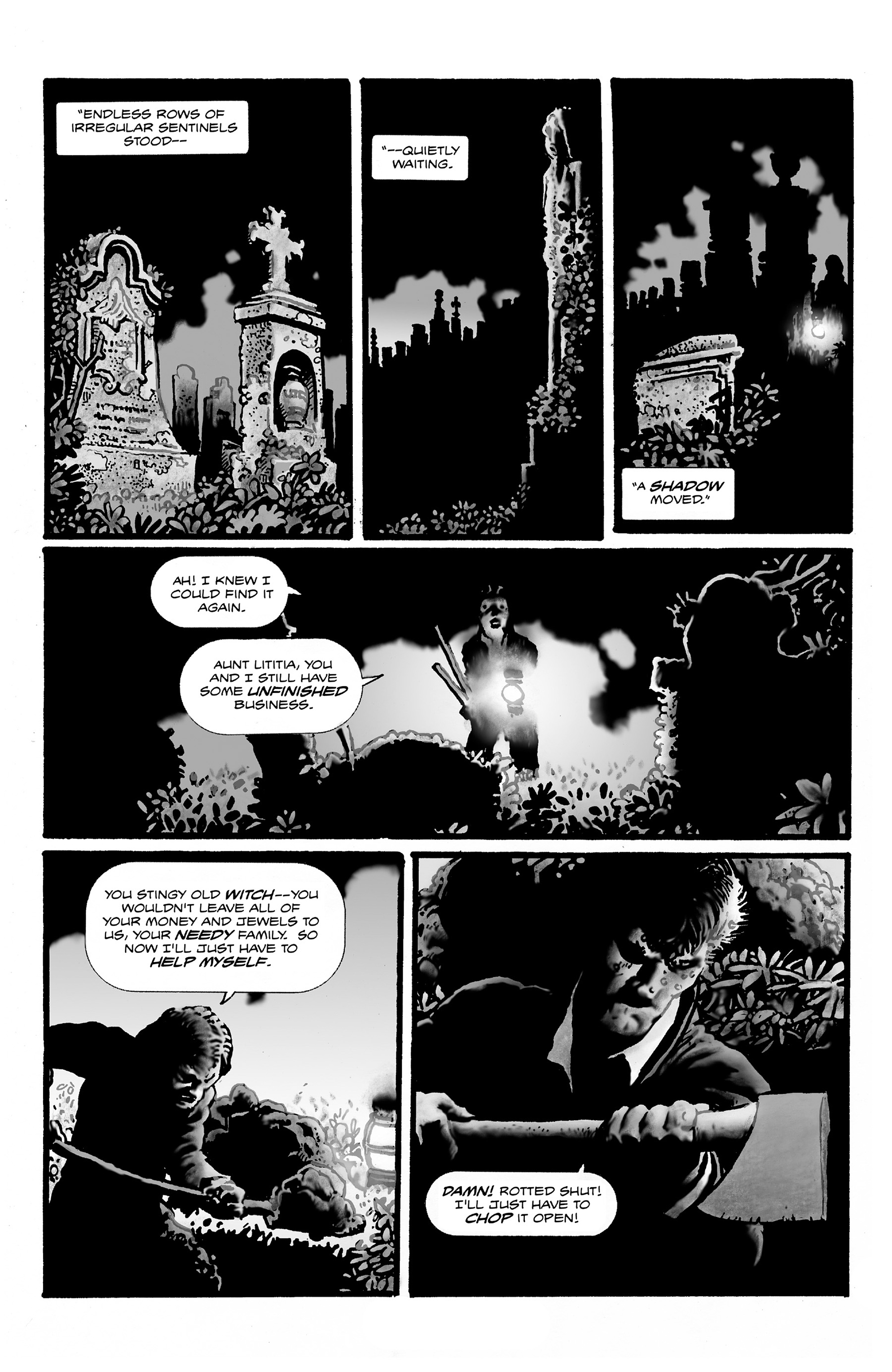 Read online Shadows on the Grave comic -  Issue #2 - 25