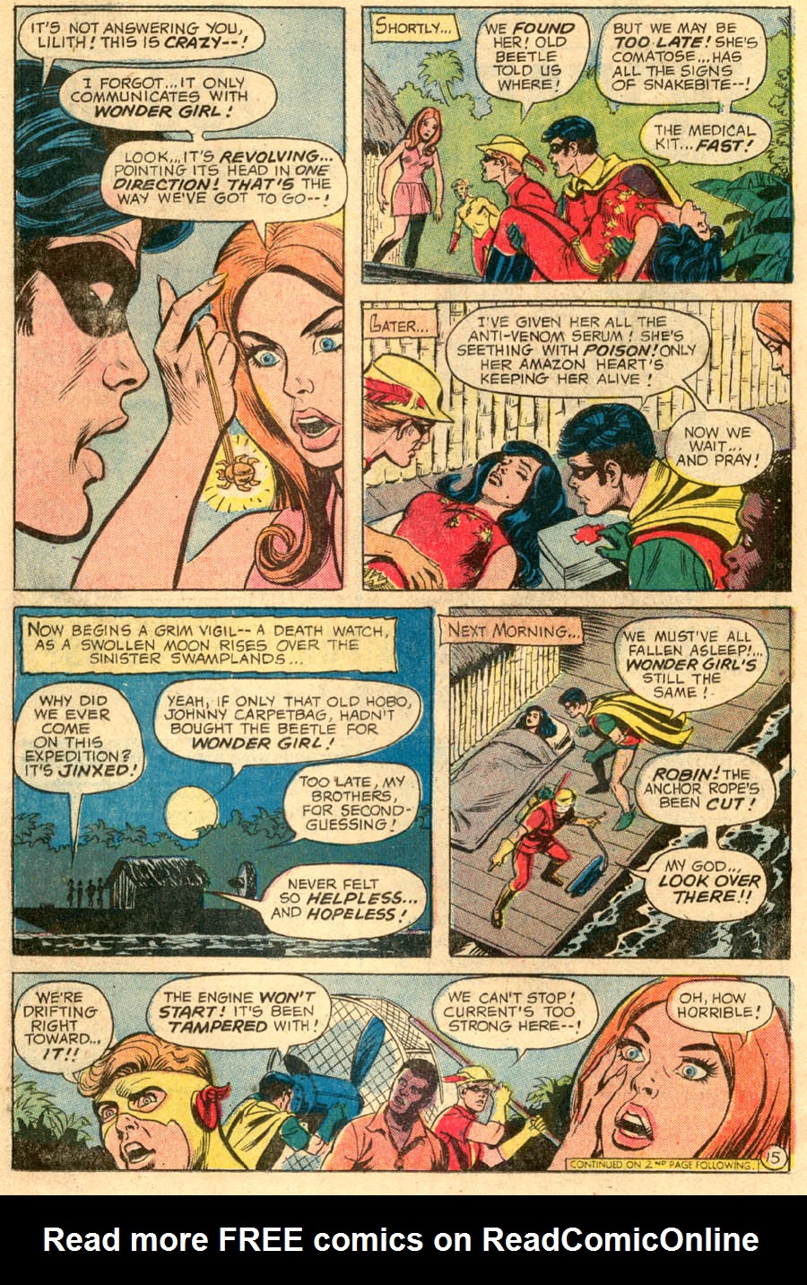 Read online Teen Titans (1966) comic -  Issue #42 - 16