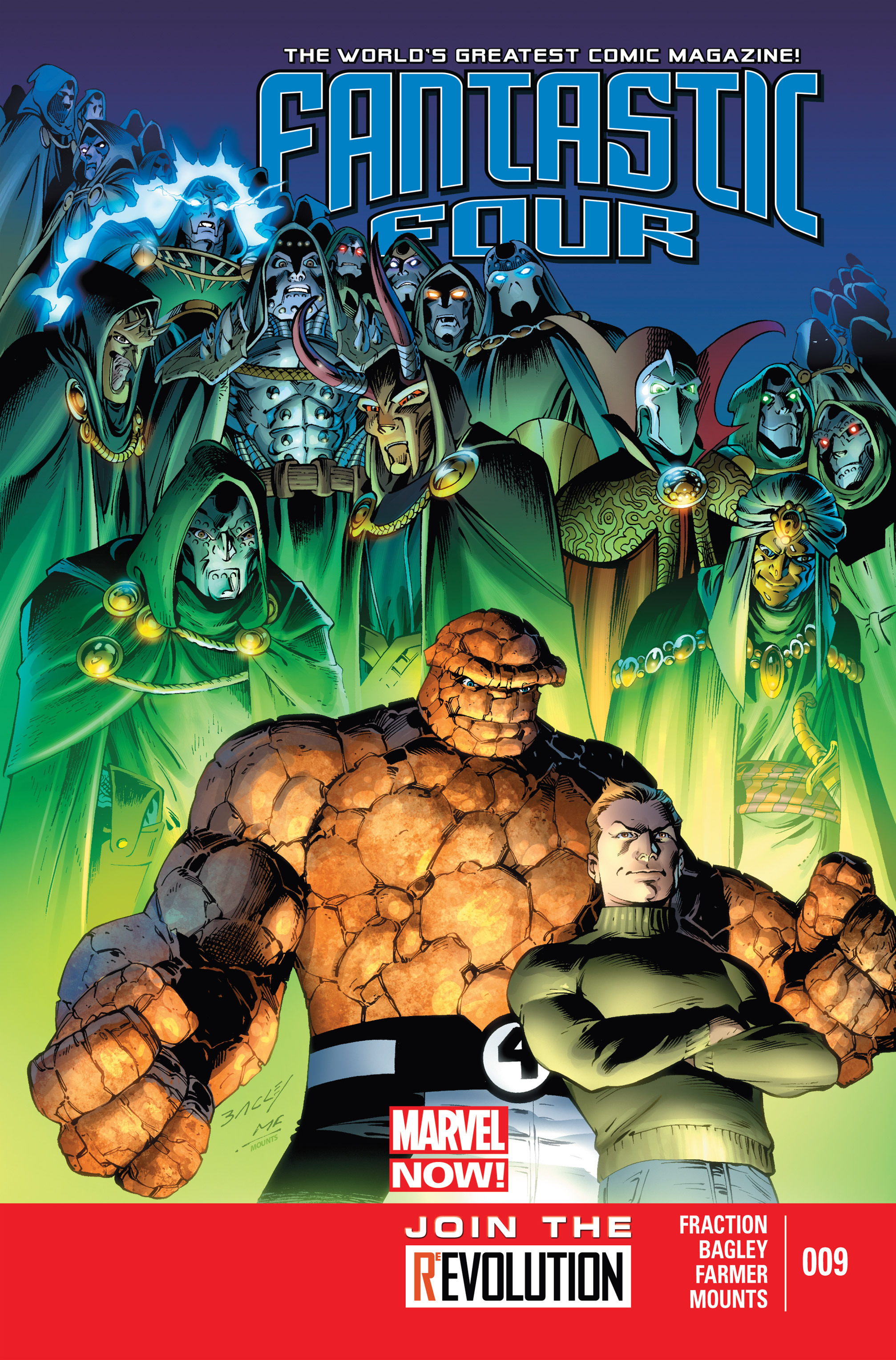 Read online Fantastic Four (2013) comic -  Issue #9 - 1