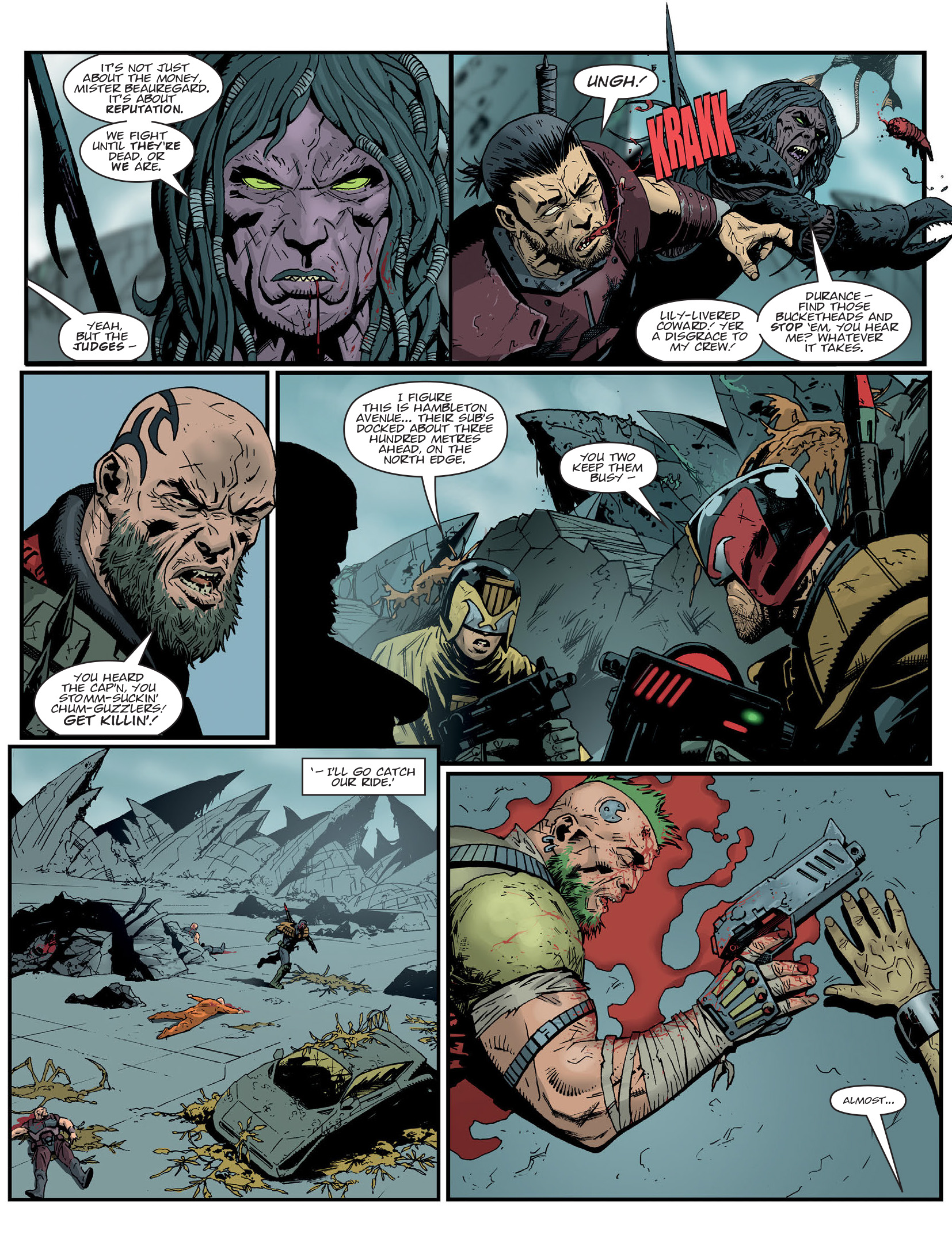 Read online Judge Dredd Megazine (Vol. 5) comic -  Issue #416 - 12