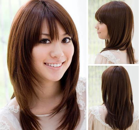 Medium Asian Hairstyles 5