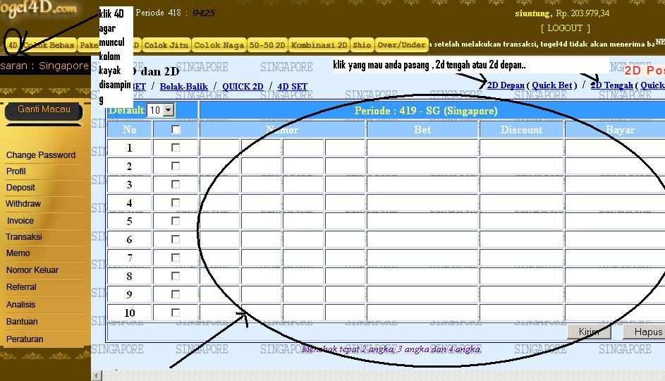 pasang togel dua angka