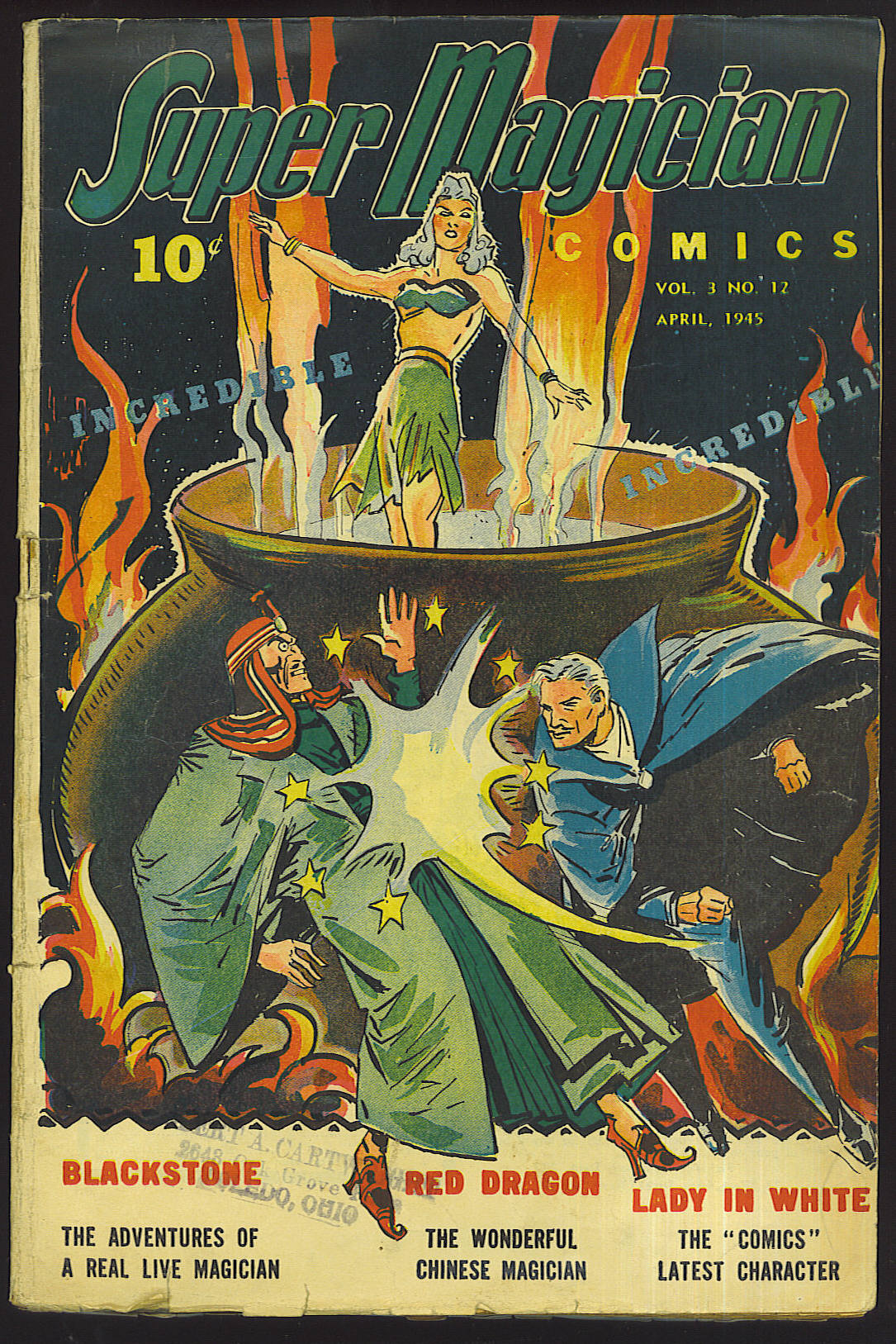 Read online Super-Magician Comics comic -  Issue #36 - 1