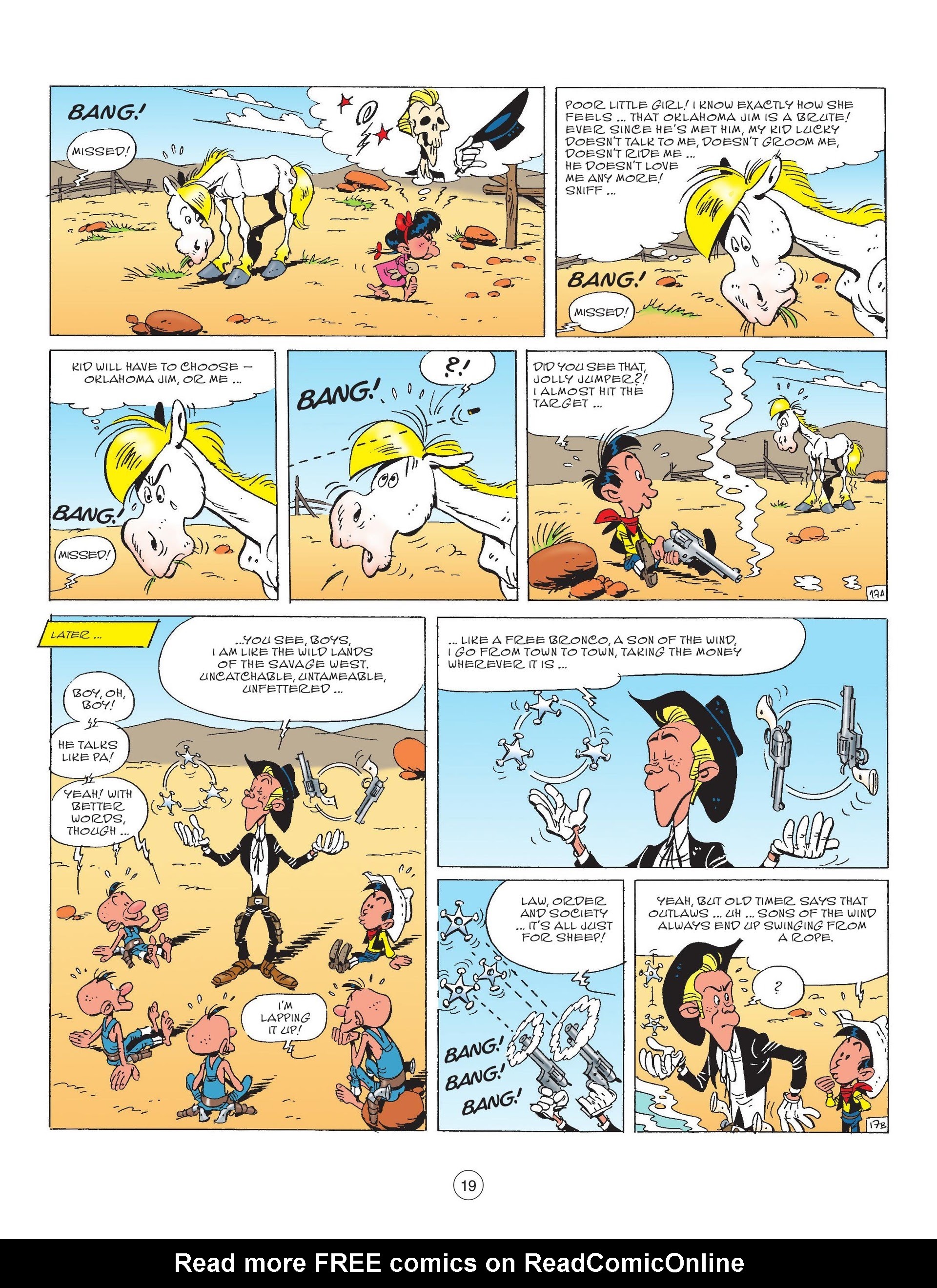 Read online A Lucky Luke Adventure comic -  Issue #76 - 21