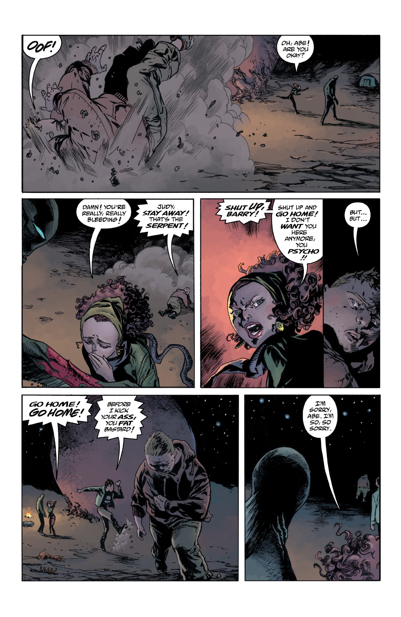 Read online Abe Sapien: Dark and Terrible and The New Race of Man comic -  Issue # TPB - 96