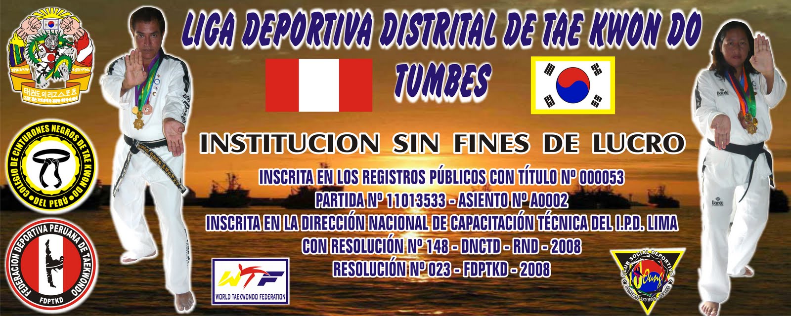 LIGA DEPORTIVA DISTRITAL DE TAEKWONDO DE TUMBES