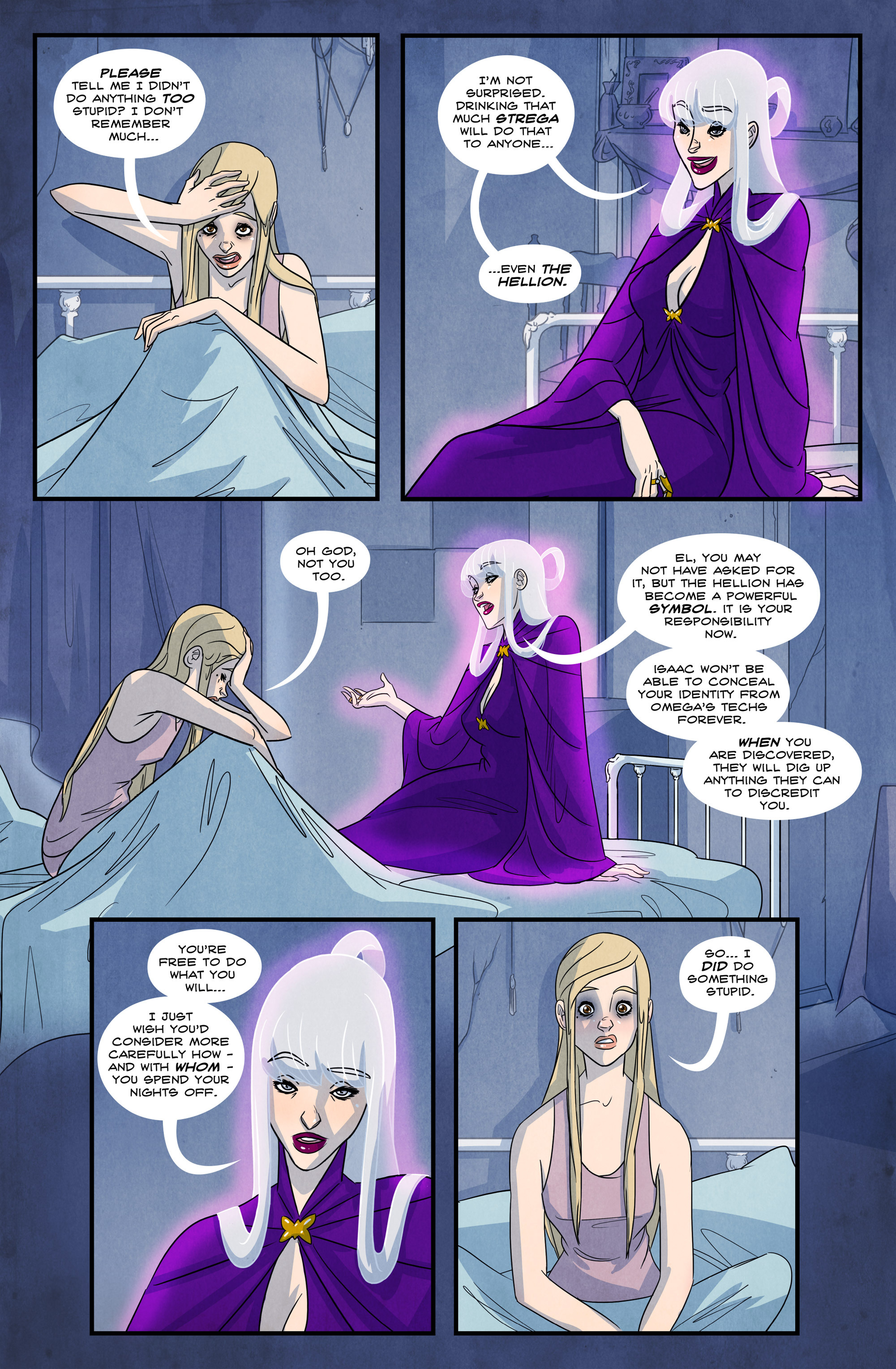 Read online Hex11 comic -  Issue #7 - 8