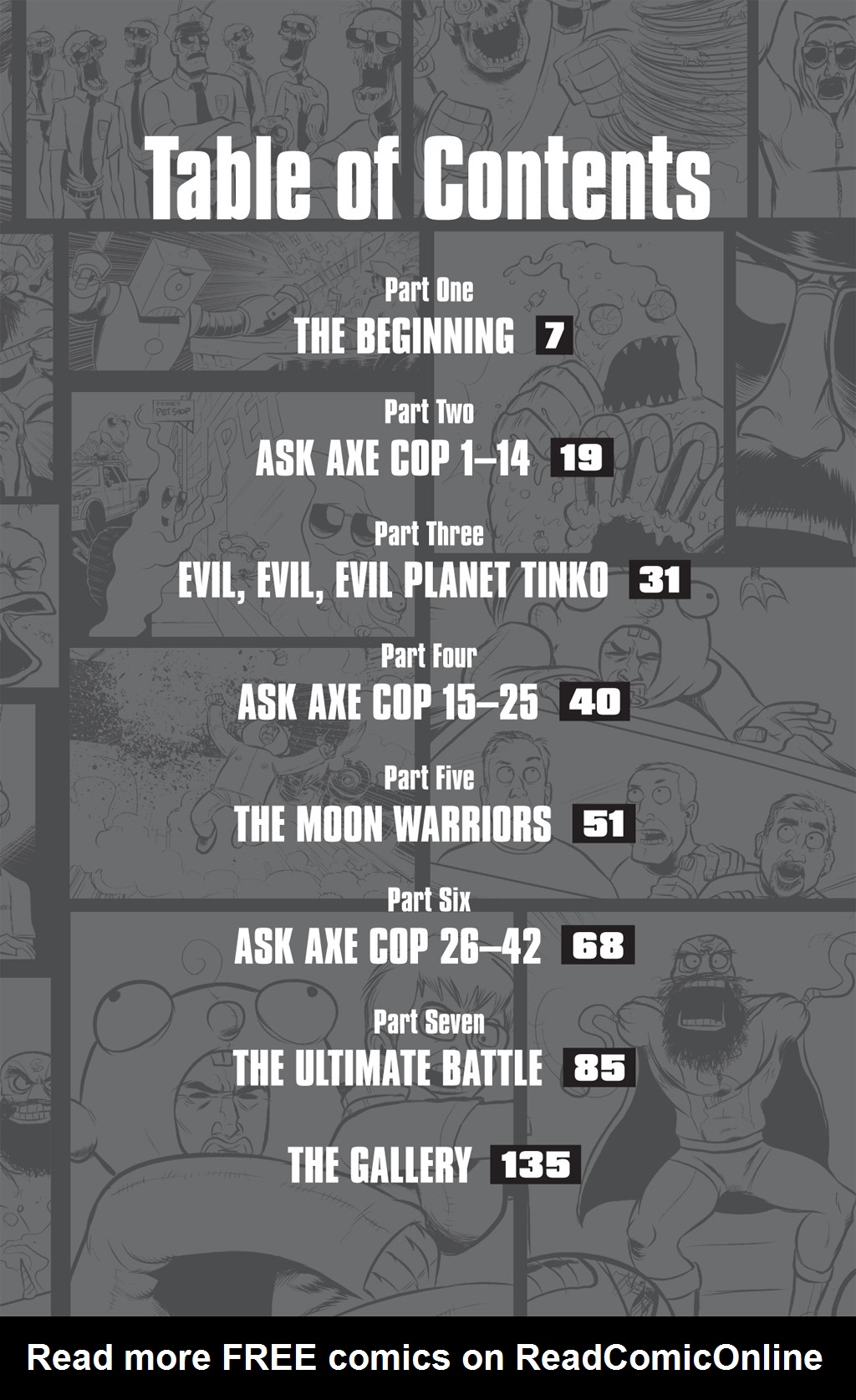 Read online Axe Cop comic -  Issue # TPB 1 - 5