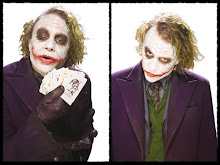 HEATH LEDGER AS THE JOKER