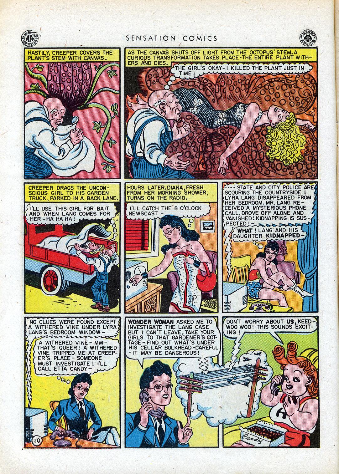 Read online Sensation (Mystery) Comics comic -  Issue #41 - 12