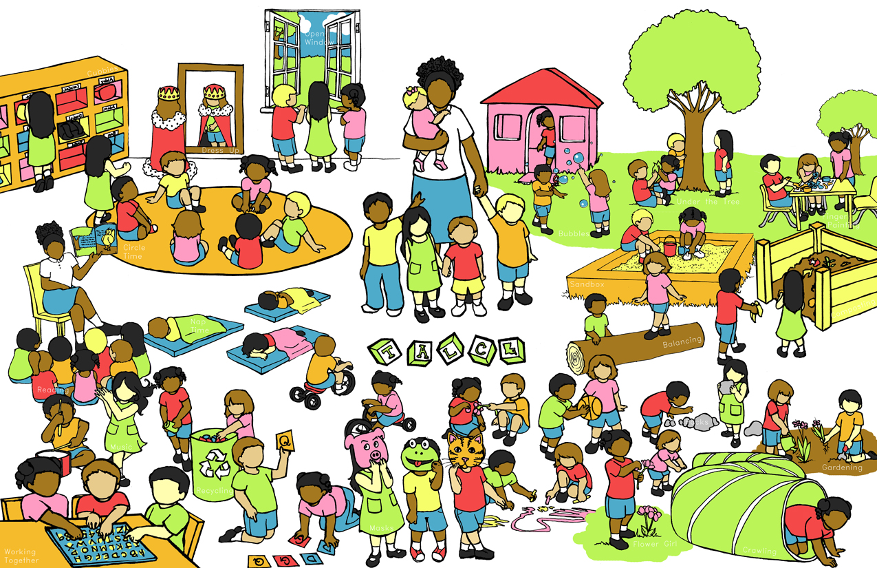 Rachael Morrow's Design Portfolio Louisiana Daycare Design Guideline