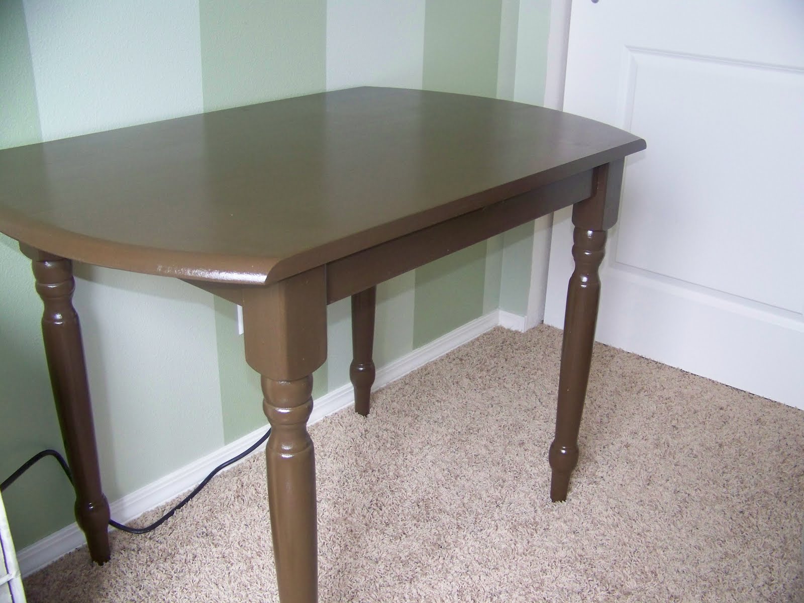 My Northwest Nest Table turned desk