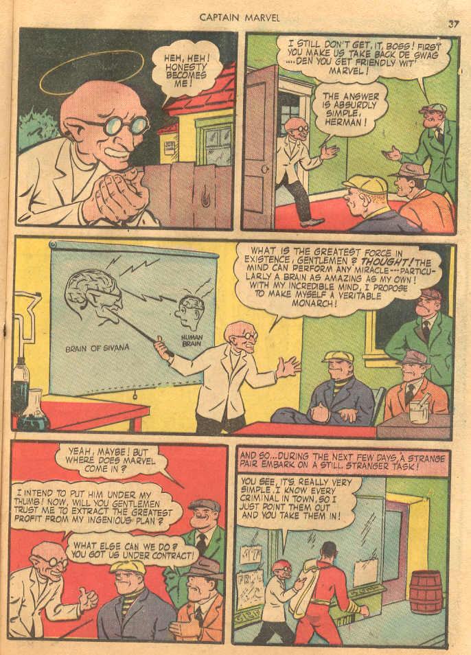Captain Marvel Adventures issue 28 - Page 37
