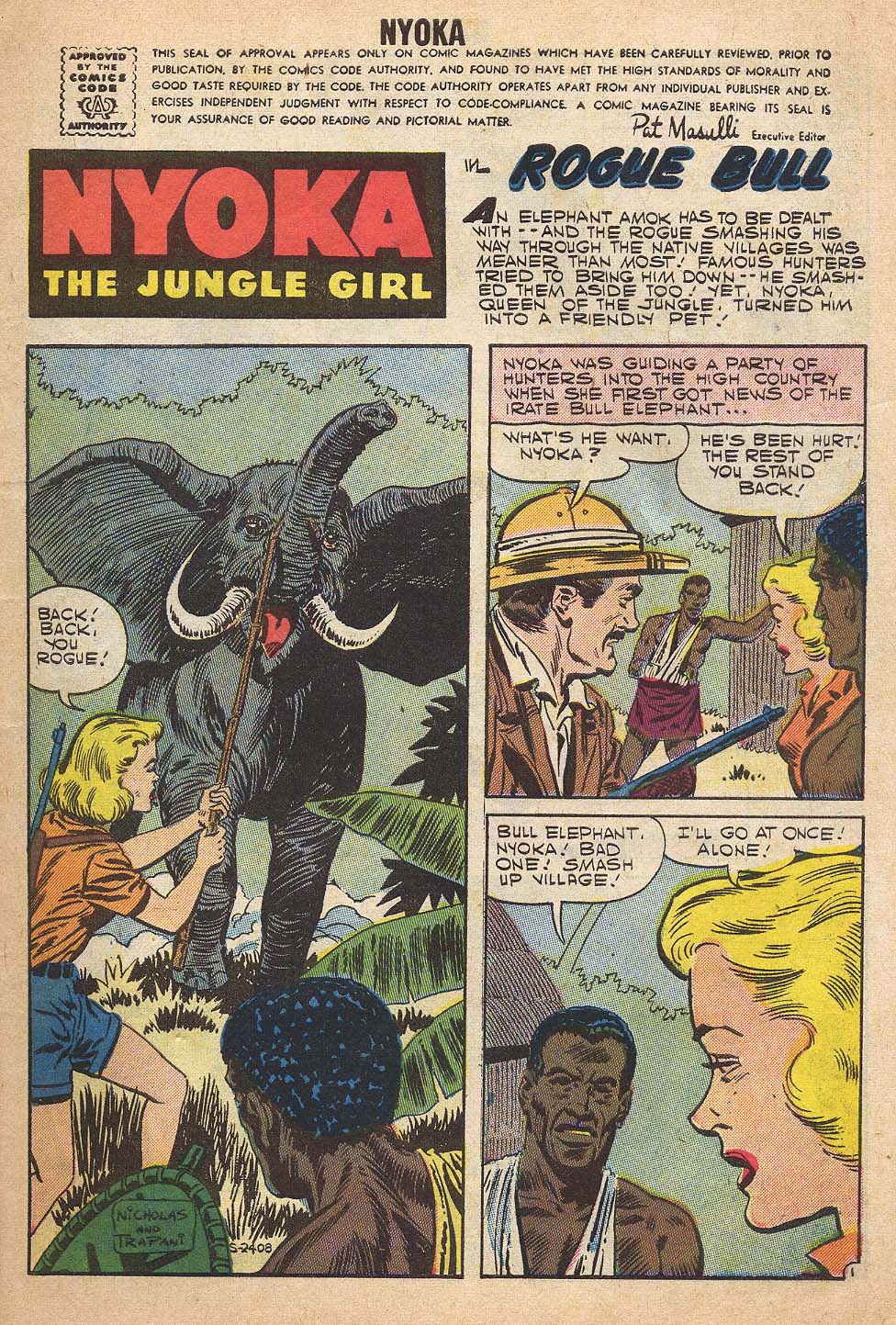Read online Nyoka the Jungle Girl (1955) comic -  Issue #22 - 3