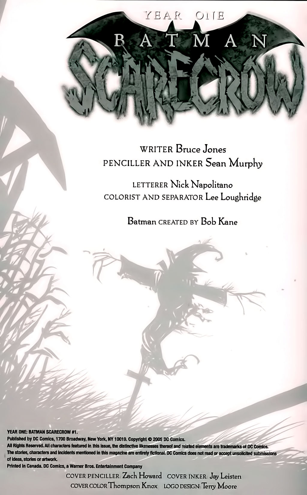 Read online Year One: Batman/Scarecrow comic -  Issue #1 - 2