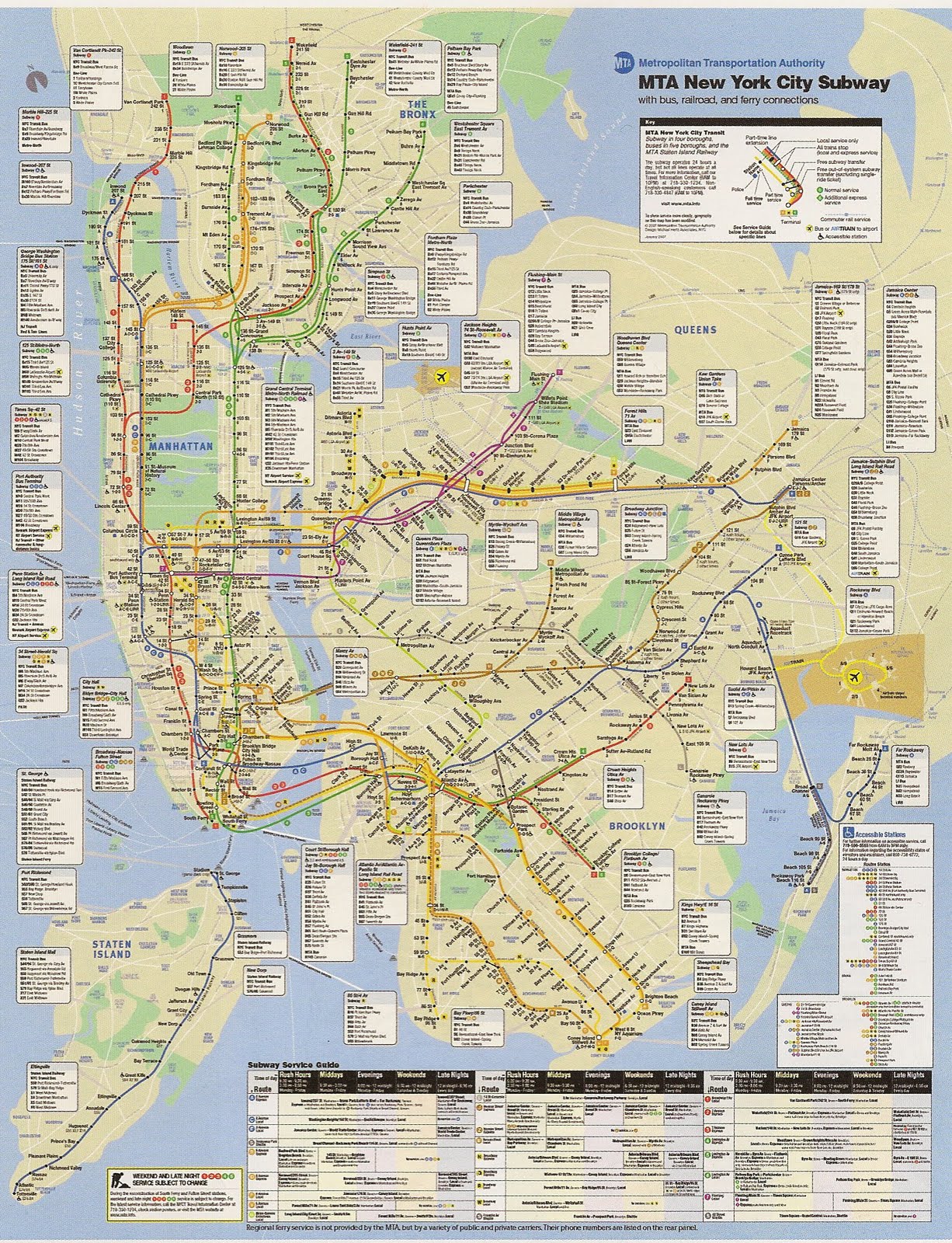 Mostly Random Photos, eh? MTA map