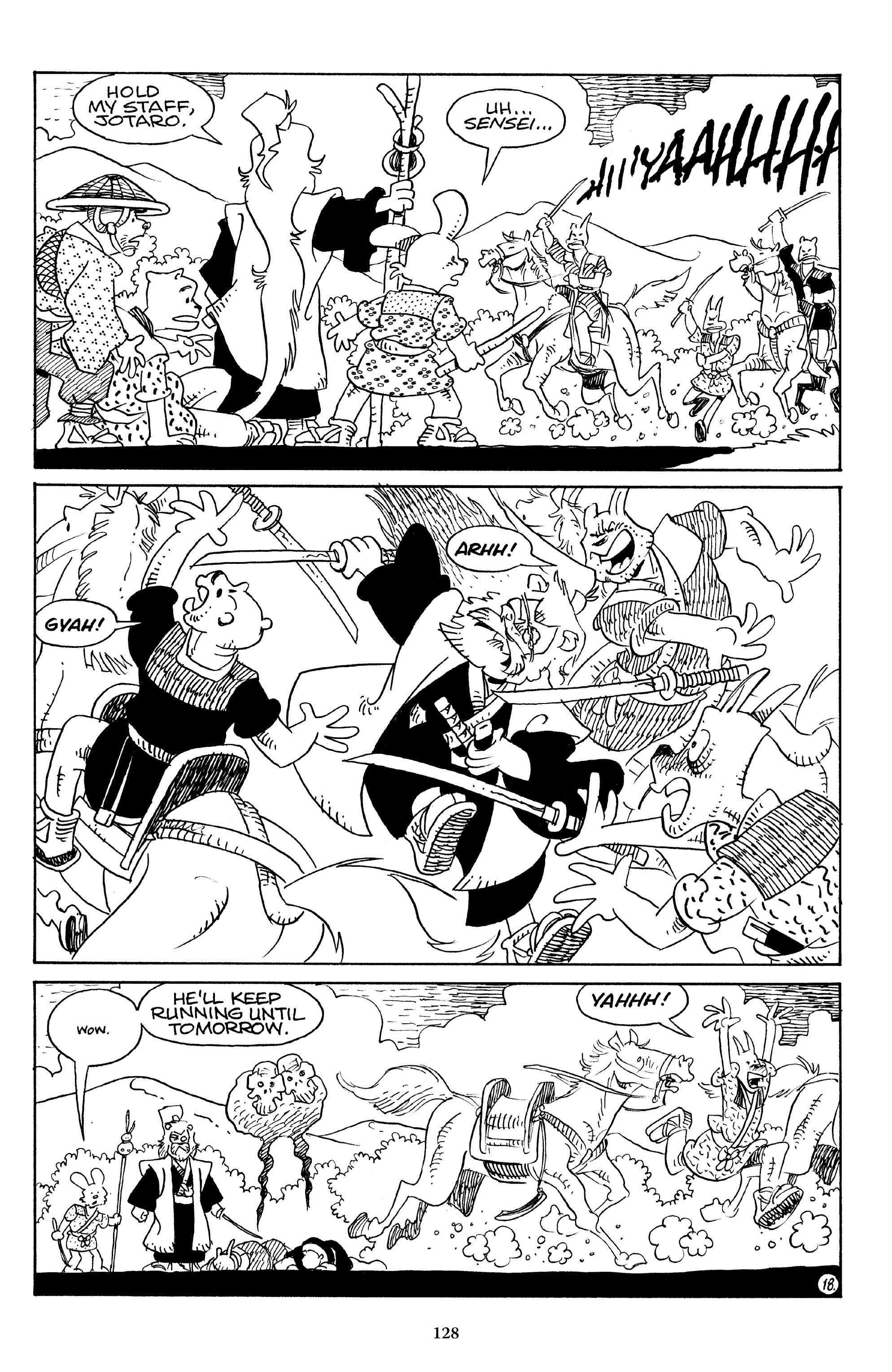 Read online The Usagi Yojimbo Saga comic -  Issue # TPB 4 - 127