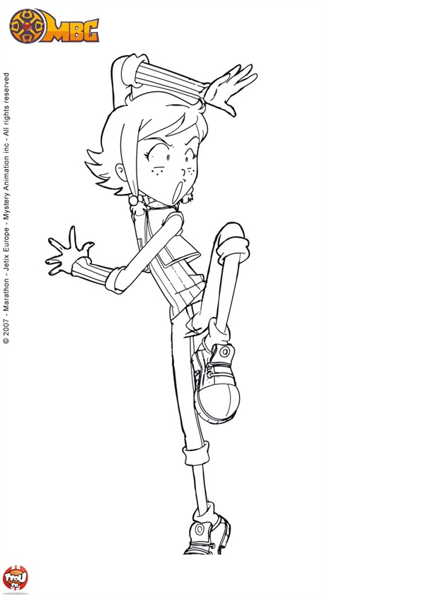 The Monster Buster Club Resources: Monster Buster Club Coloring Pages