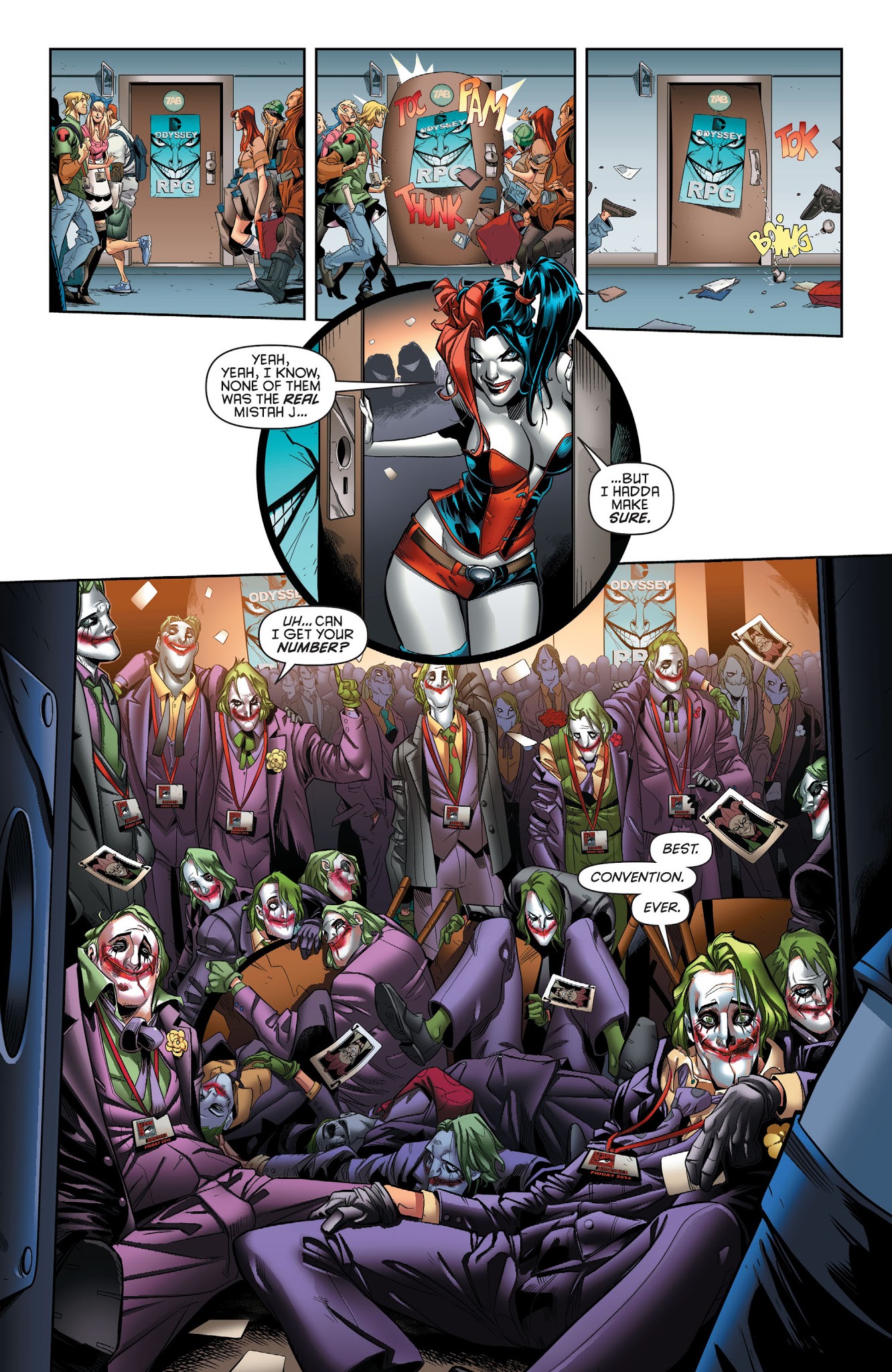 Read online Harley Quinn Invades Comic-Con International: San Diego comic -  Issue # Full - 21