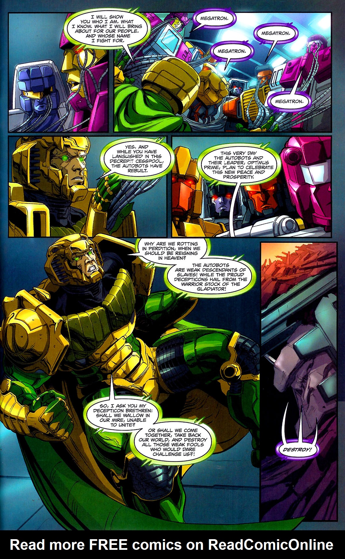 Read online G.I. Joe vs. The Transformers III: The Art of War comic -  Issue #3 - 22