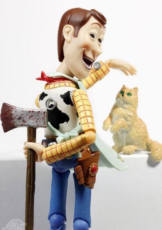 Kehidupan Liar Woody Pemeran Film Toy Story.