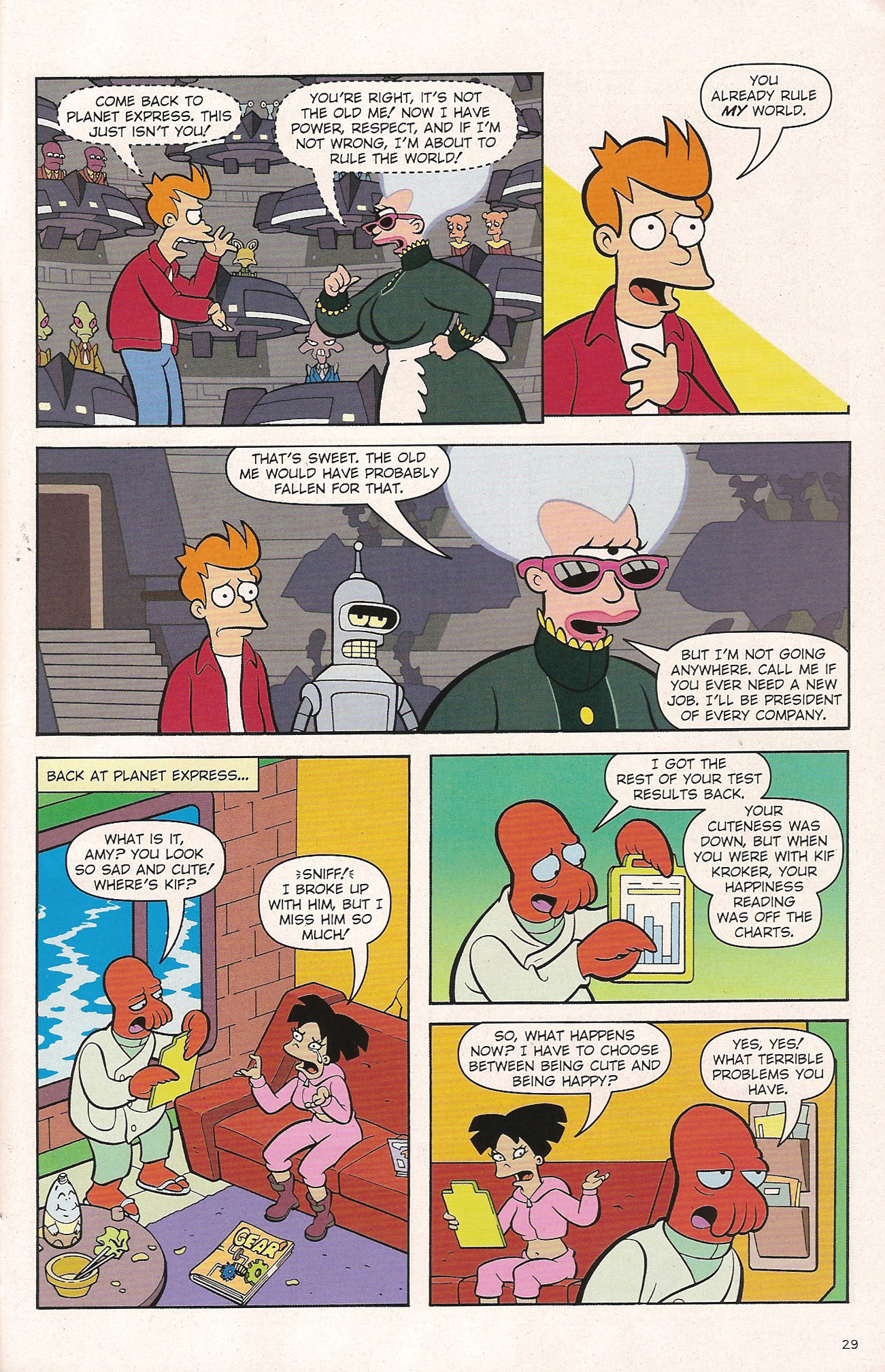 Read online Futurama Comics comic -  Issue #50a - 24