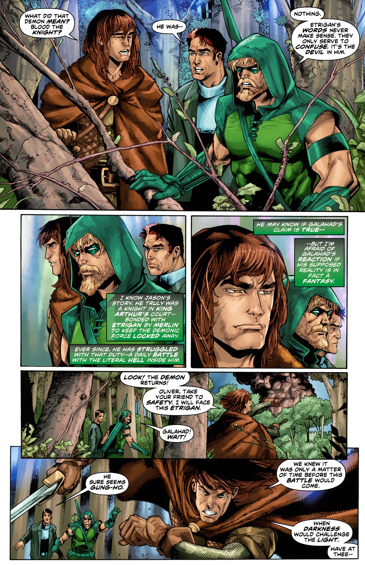 Read online Green Arrow [II] comic -  Issue #8 - 11